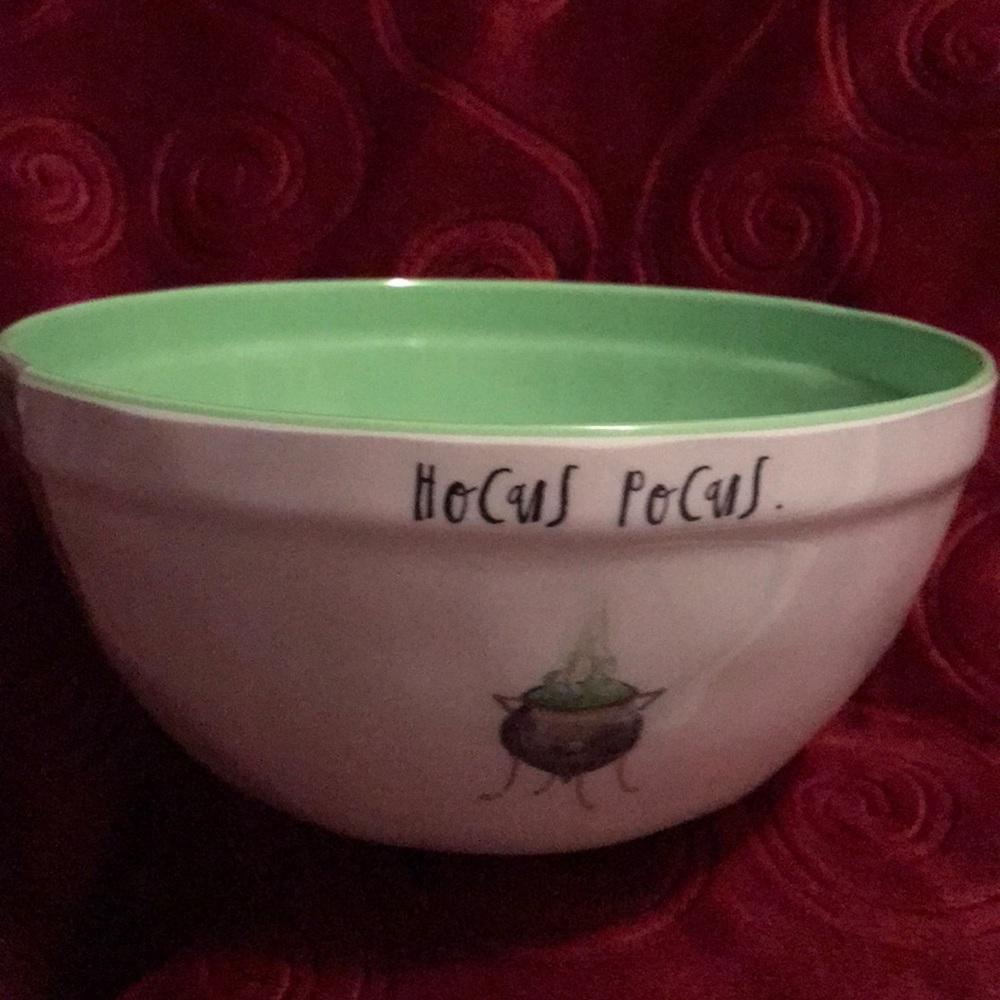 Rae Dunn Hocus Pocus cauldron bowl Halloween Witch